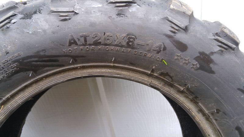 Used Quad tires from Polaris Sportsman