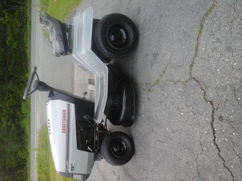 I have a nice lawn tractor for sale 12hp runs good ready to go
