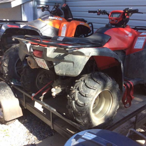 2011 Honda foreman. 500