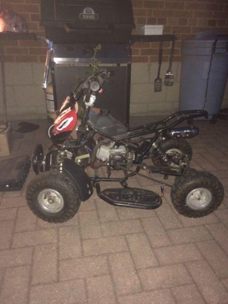 Wanted: Small four wheeler