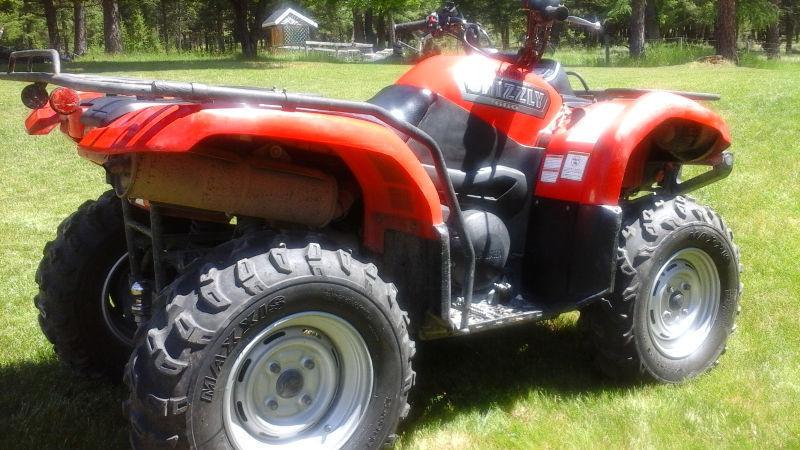 Yamaha grizzly 660