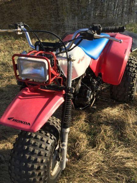 1985 Honda ATC250 SX with Elec start and reverse $1350