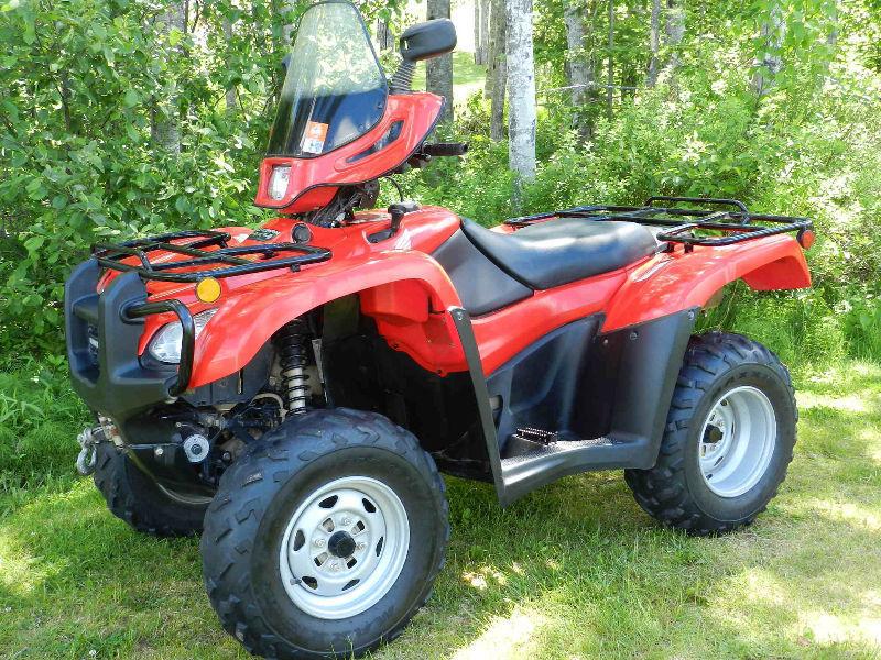 2013 Honda Foreman 500 Power Steering