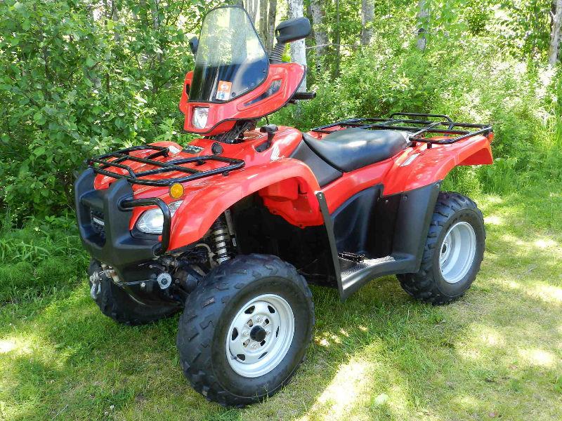 2013 Honda Foreman 500 Power Steering