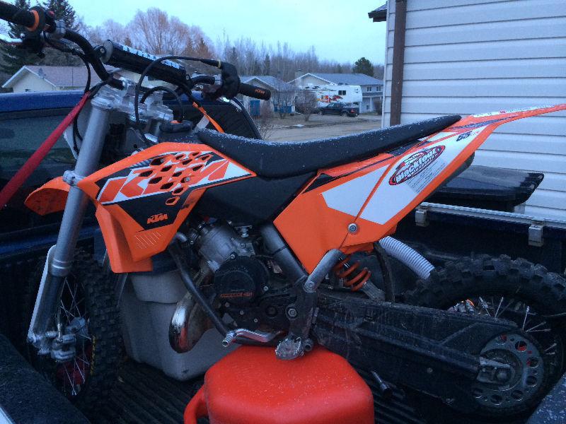 2014 ktm 65 racing 2stroke bike $2800 Beausejour area