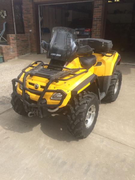 Package Deal - Can Am 800 with Tatou 4s Tracks