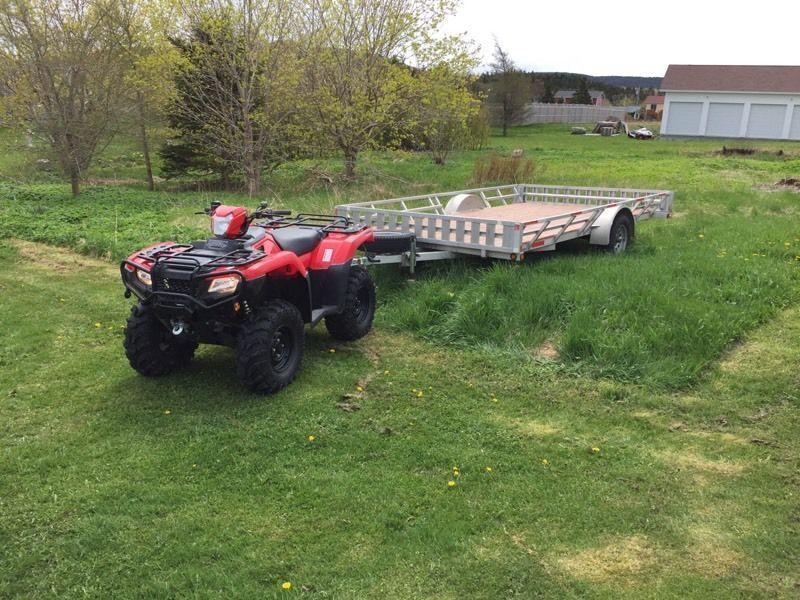 2015 honda rubicon 500 irs foot shift