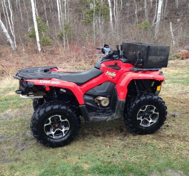 Can am outlander XT 500 2013 $$$6500