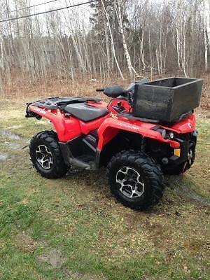 Can am outlander XT 500 2013 $$$6500