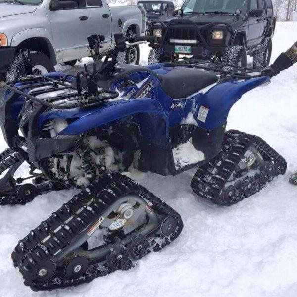 08 Yamaha Grizzly 700 with tracks
