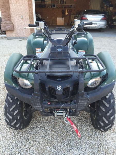 2014 Yamaha Grizzly 700 EPS FI for sale. low kms