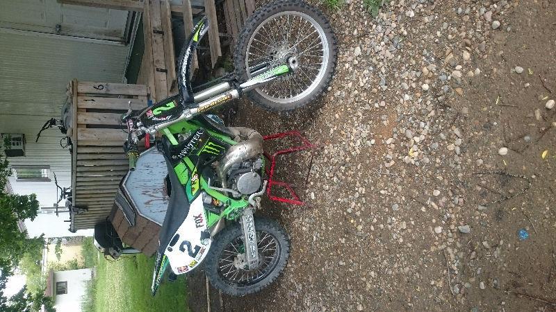 01 kx250 very fast very powerful