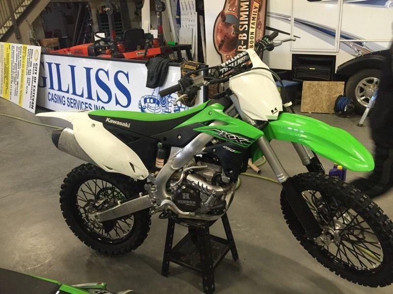 2015 Kawasaki kx250f