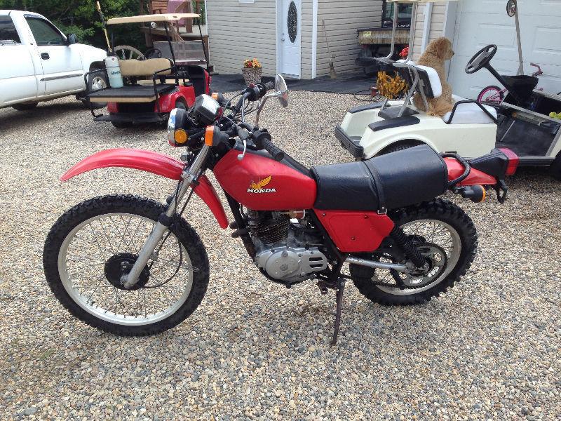 HONDA XL 250 Very nice bike for cheap $950.00