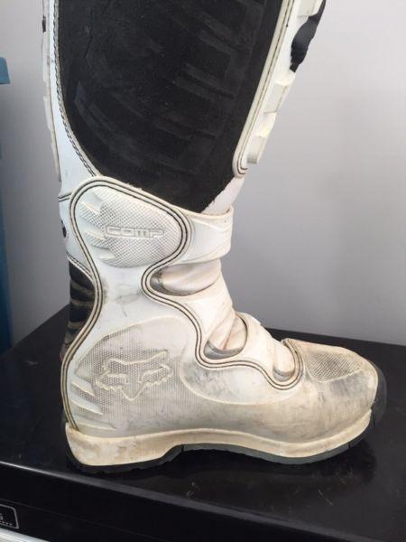 Like new Fox Comp 5 Motorcross boots