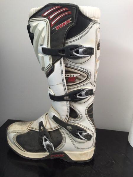 Like new Fox Comp 5 Motorcross boots