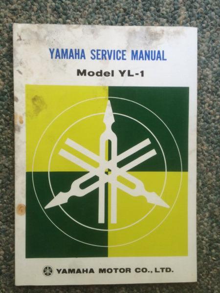 1971 Yamaha YL-1 100 Service Manual
