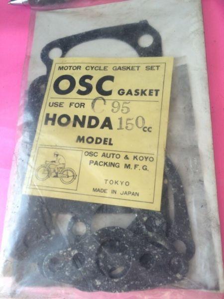 NOS 1960s Honda C95 150cc OSC Gasket Set