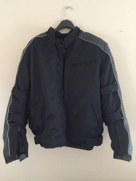 Textile/Leather Motorcycle Jacket