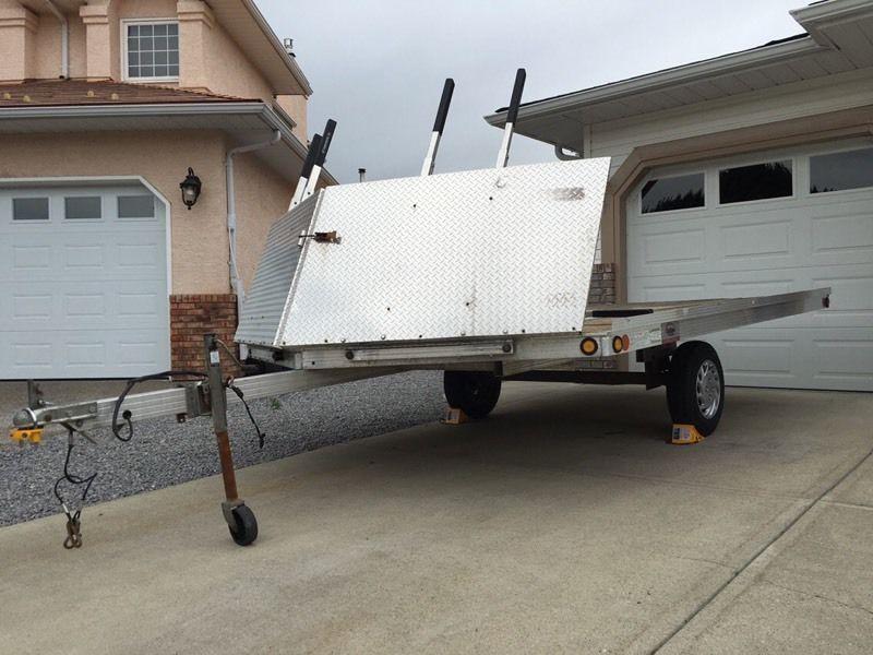 Sled/ATV/Side by Side double wide trailer