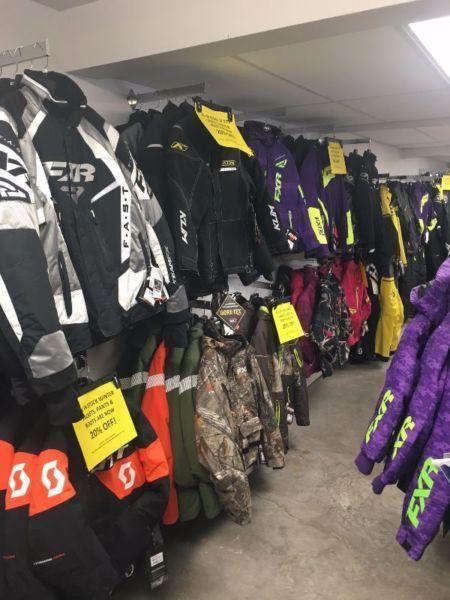 SNOWMOBILE JACKETS AND PANTS ON CLEARANCE NOW!