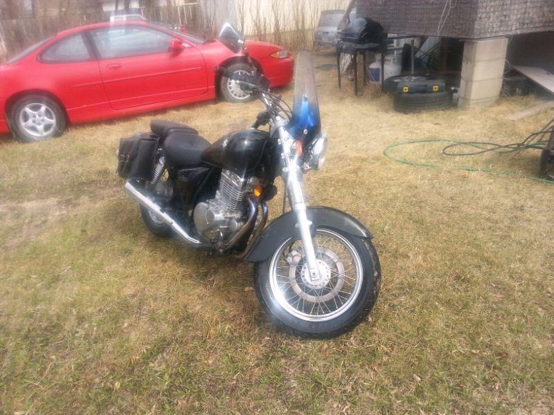 06' Suzuki Marauder, comfortable, great on fuel, cheap insurance