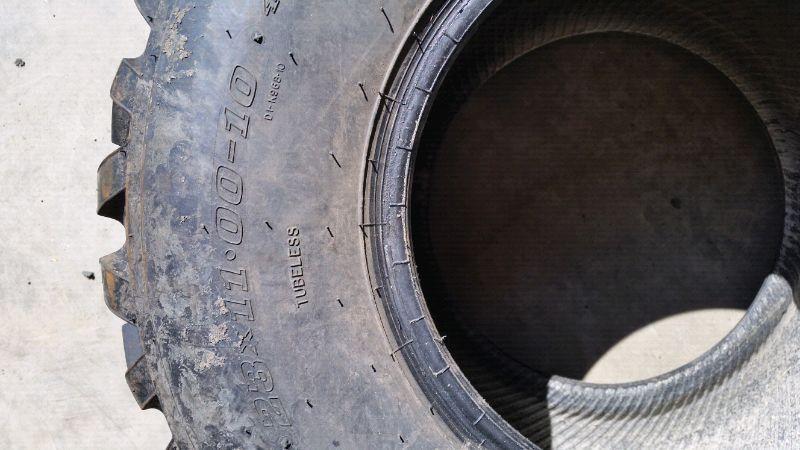 23x11x10 tires from a kawasaki mule 4010