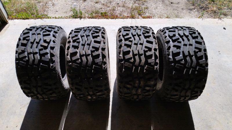 23x11x10 tires from a kawasaki mule 4010