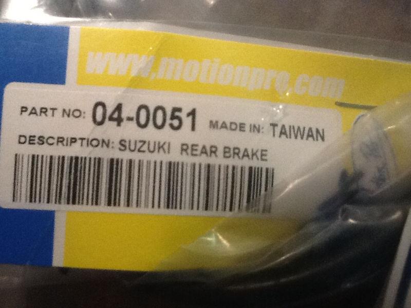 Suzuki brake cable