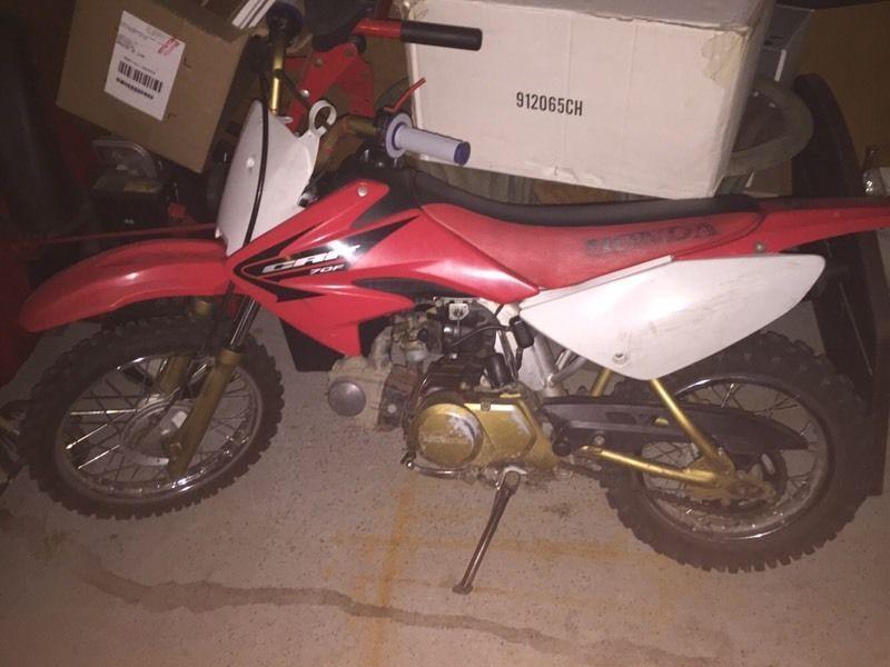 Wanted: Honda crf 70f for sale!!!!