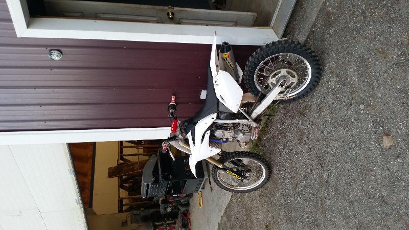 2012 crf150rb in mint shape with lots of accessories
