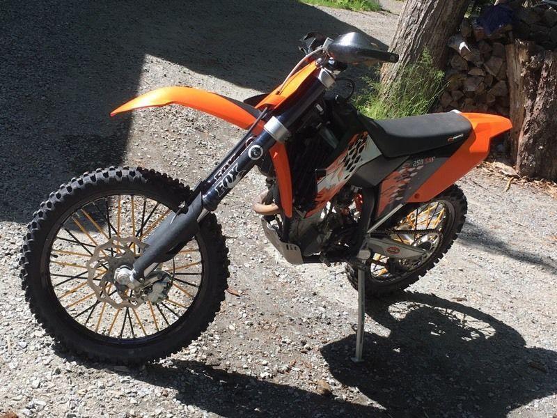 08 Ktm 250sxf with ownership