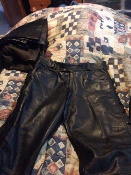 Leather clothing