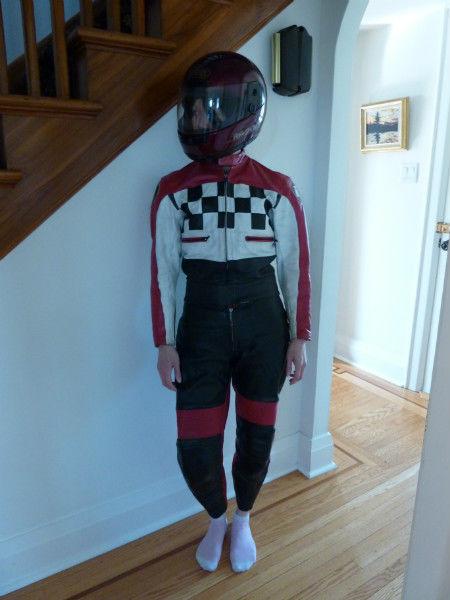 IM Leather Women Sport Racing Motorcycle Leather Suit