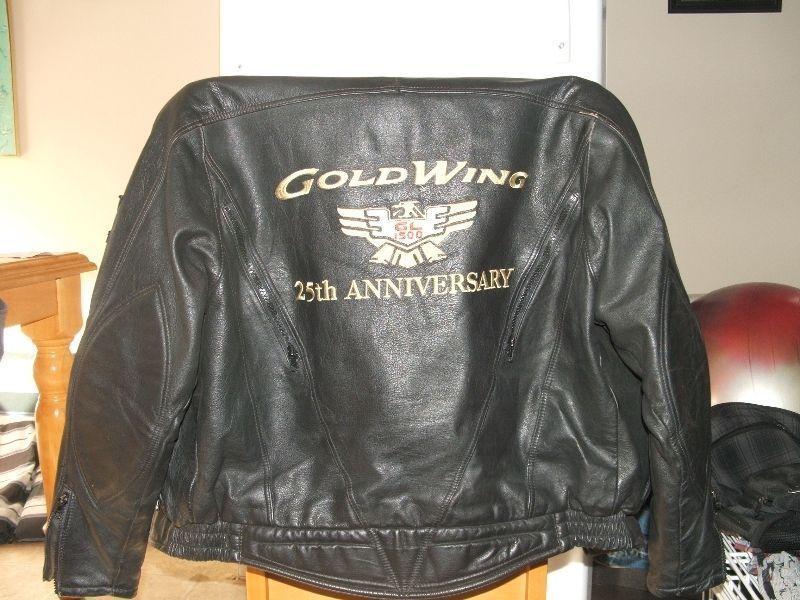 Leather Honda Gold Wing Jacket Ladies Large