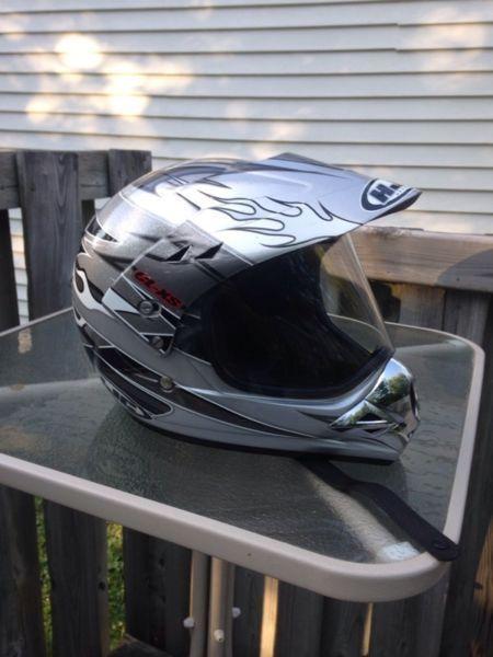 HJC dual sport helmet medium