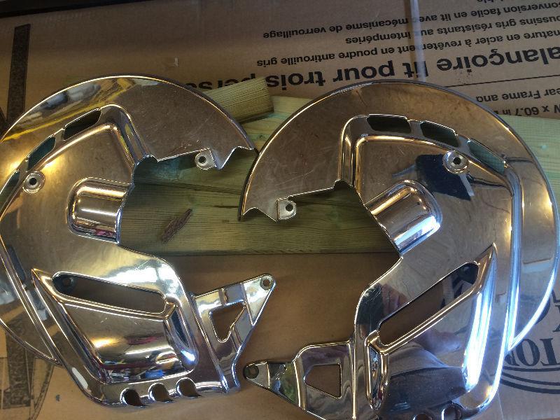Gold Wing front rotor covers