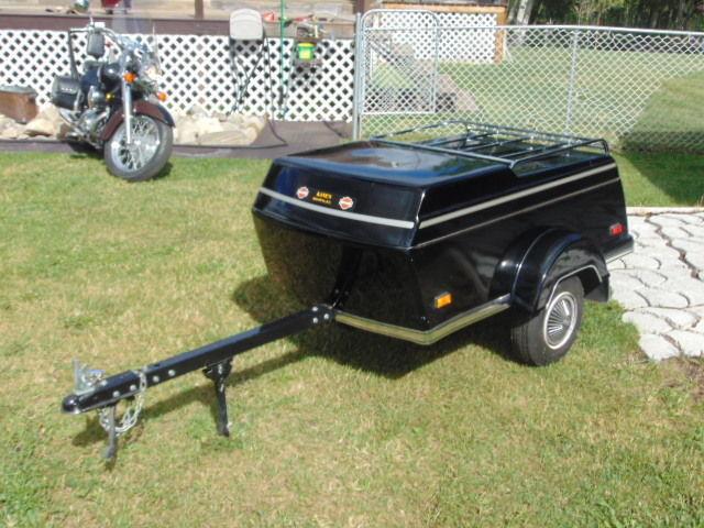 Pull Behind Motorcycle Cargo Trailer