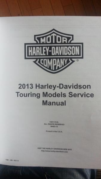 For Sale: 2013 Harley Ultra Classic Service Manuel