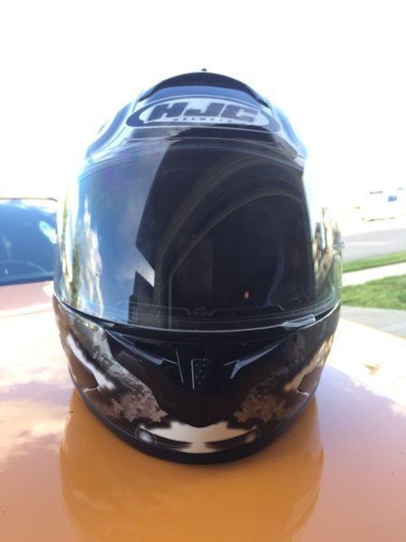Motorcycle full face helmet