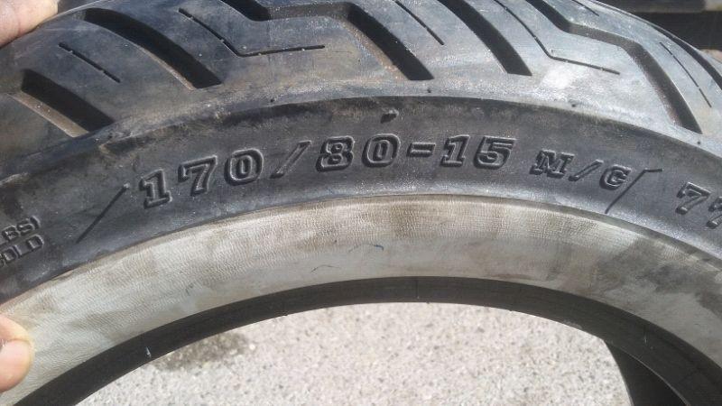 Motorcycle Tires 2 for sale (both back)