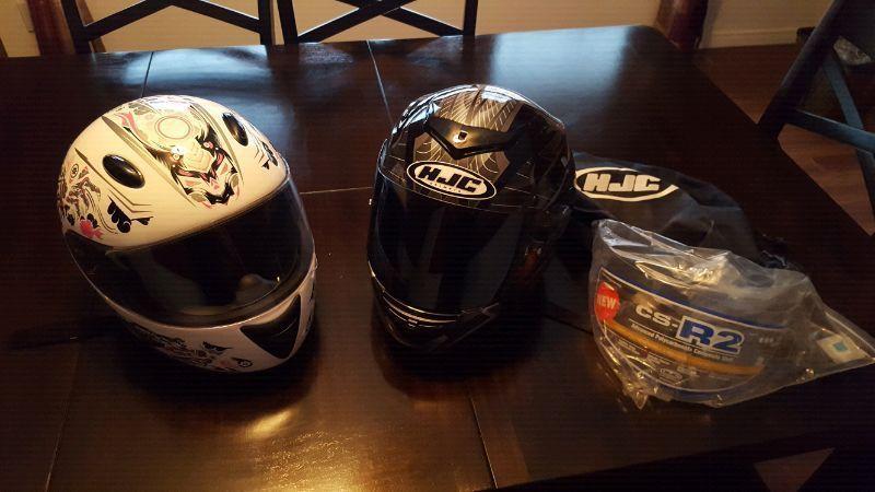 HJC and HCI DOT approved helmets