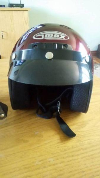 G max helmet / motorcycle gloves