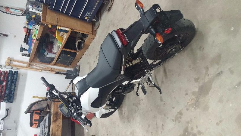 2015 honda grom with aftermarket parts