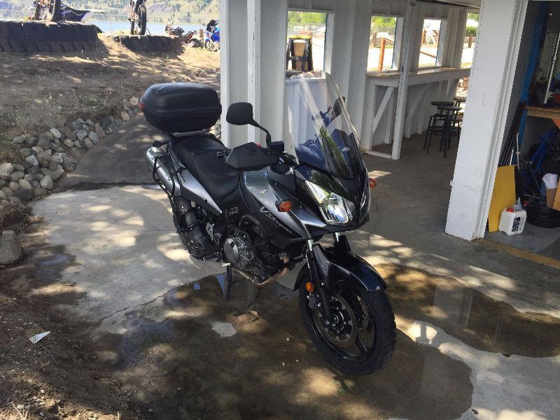 2007 Vstrom 650 DL650 well maintained, ready to go touring!