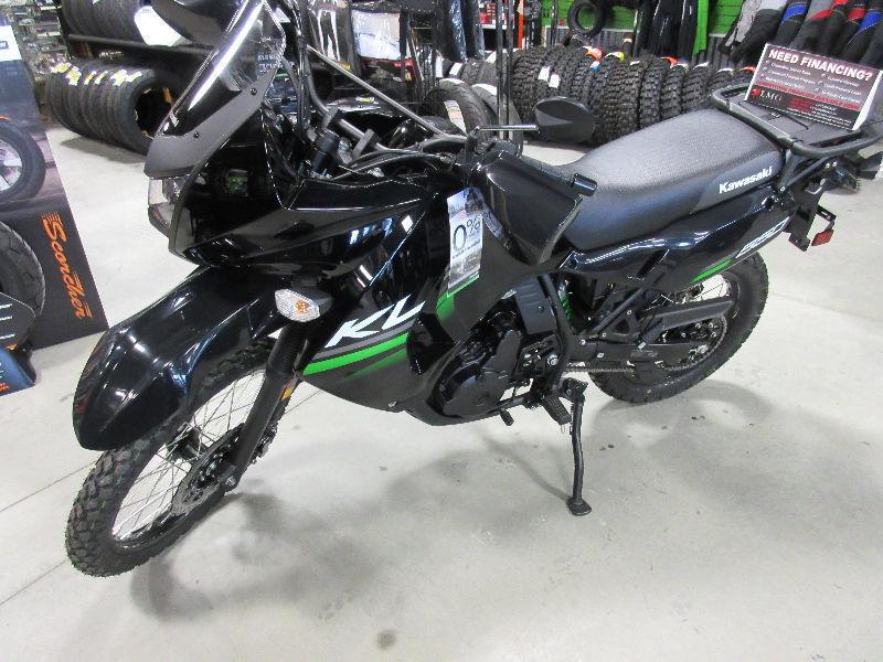 DEMO 2016 Kawasaki KLR650 Dual Sport Motorcycle SALE