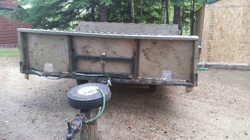 utility trailer for 2 atvs or 2 sleds