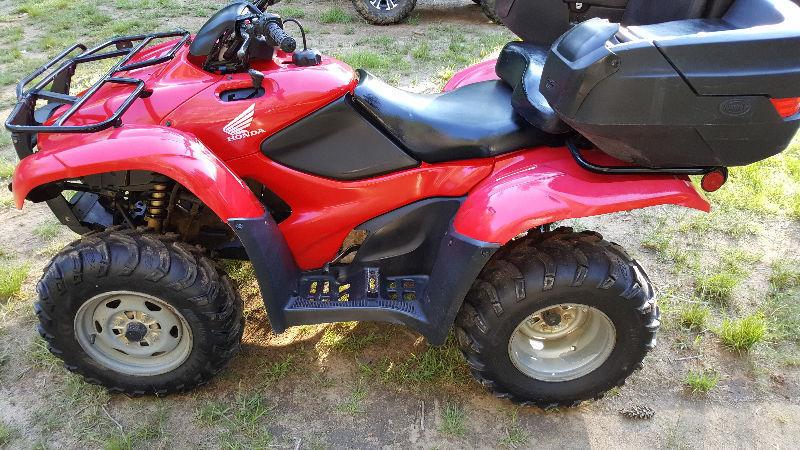 2009 HONDA 420 RANCHER 4X4 NEAR MINT ASKING $4595 OBO