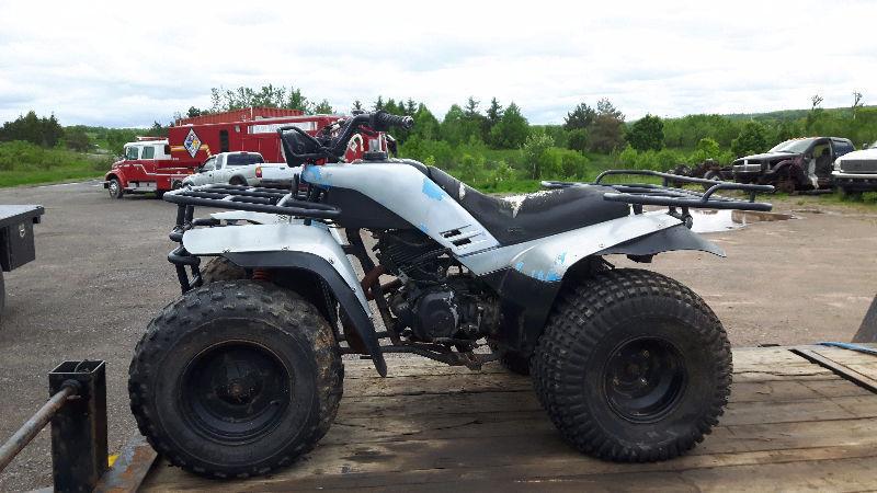 YAMAHA 250 ATV FOR PARTS OR REPAIR