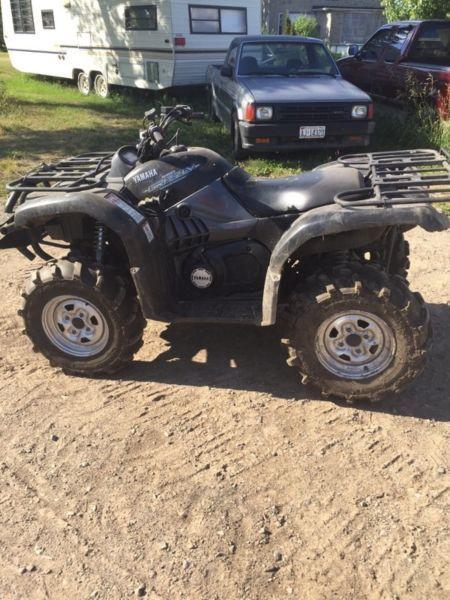 2006 Yamaha grizzly 660 special black edition